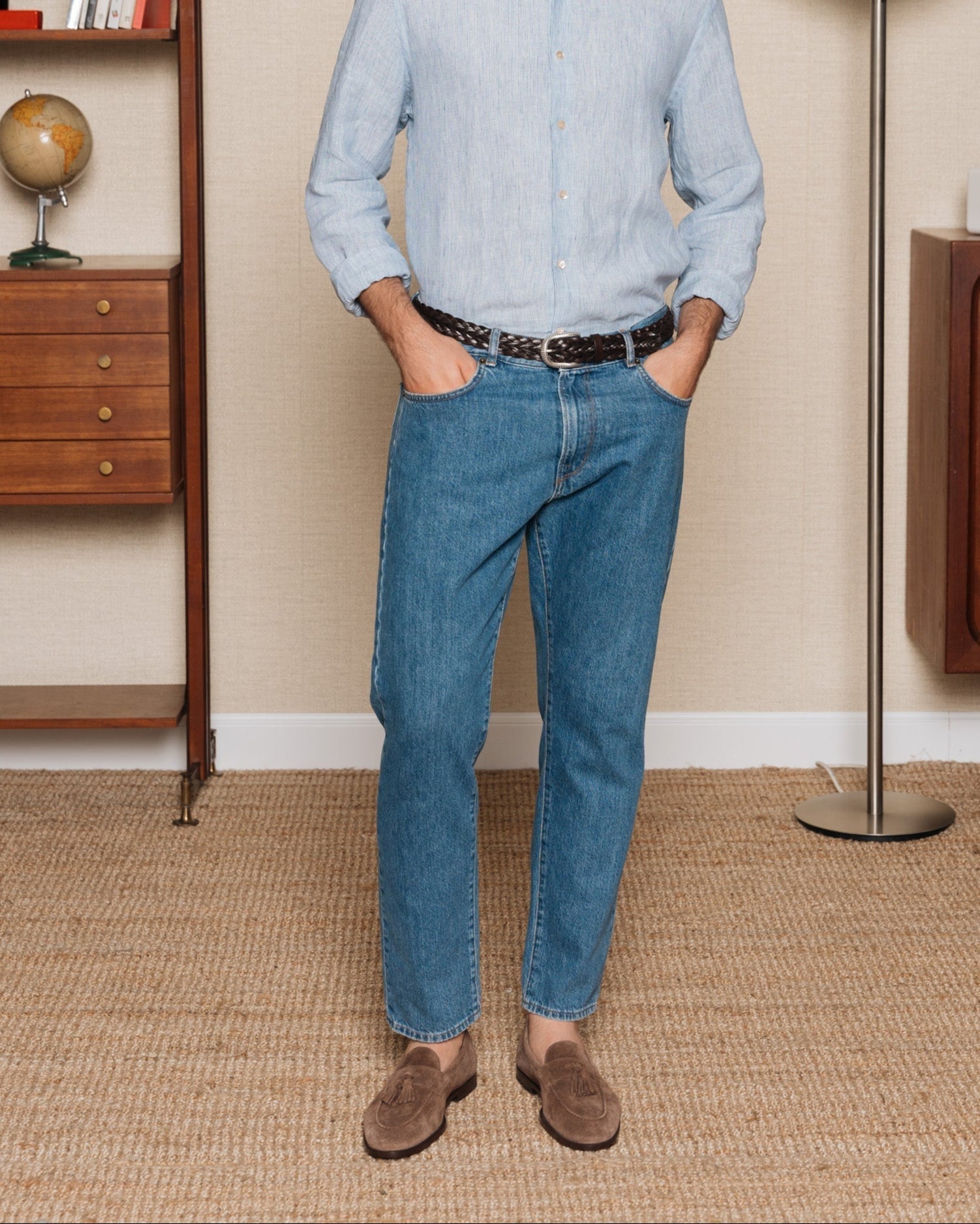 Noble's Walk Straccadent Bark Brown Suede Loafers