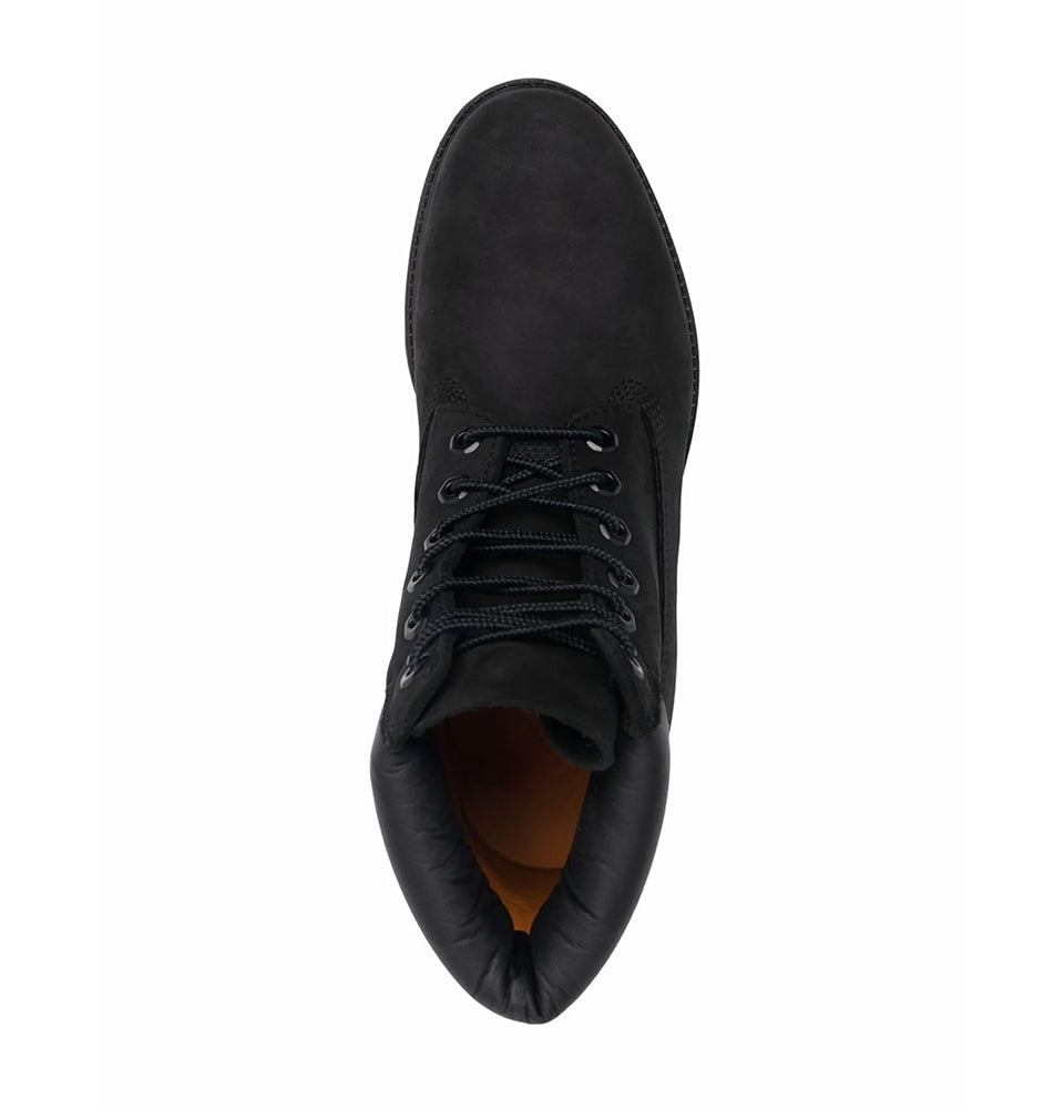 Suede Lace-Up Leather Boots