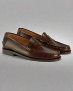 Noble's Walk Dark Brown Penny Loafers