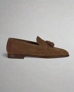 Noble's Walk Straccadent Bark Brown Suede Loafers