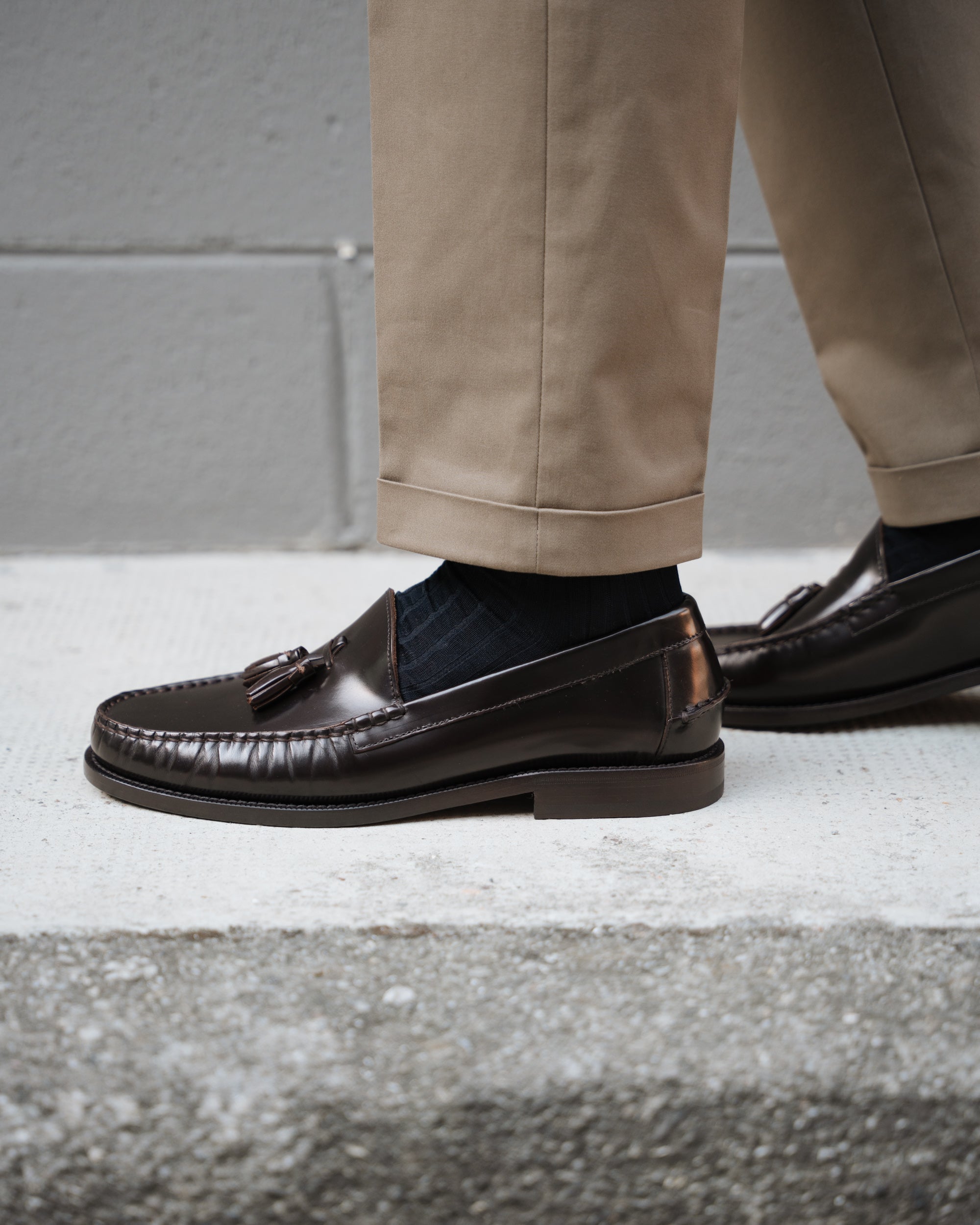 Noble's Walk Marusee Dark Brown Leather Loafers