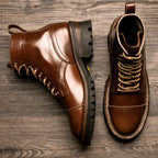 Noble's Walk Outlander Goodyear Welt Service Boot – Mocha Brown