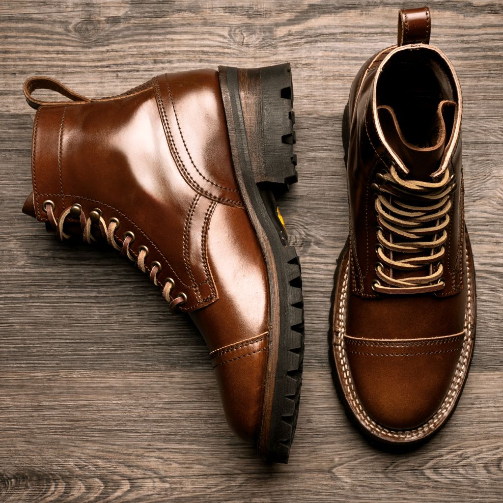 Noble's Walk Outlander Goodyear Welt Service Boot – Mocha Brown