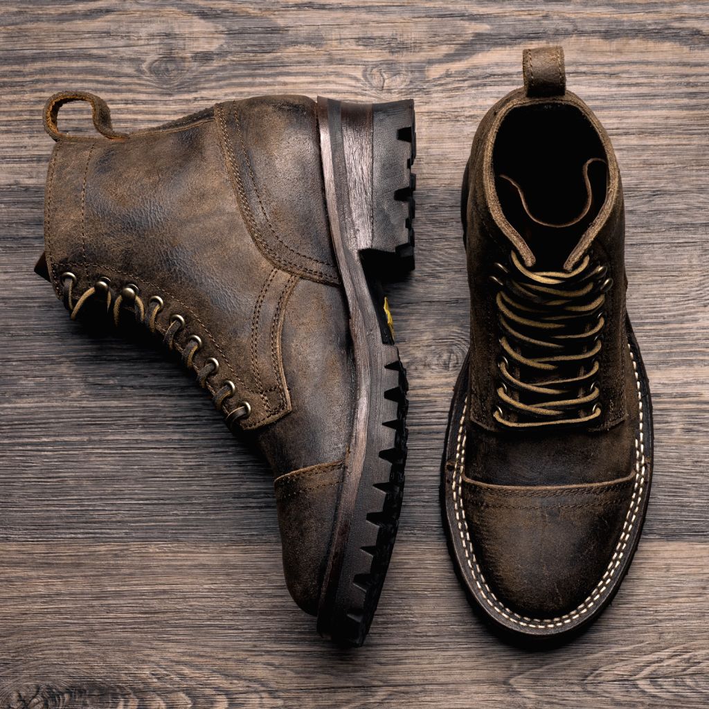Noble's Walk Outlander Goodyear Welt Service Boot – Stone Ash