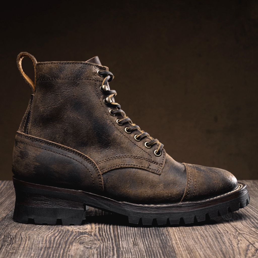 Noble's Walk Outlander Goodyear Welt Service Boot – Stone Ash