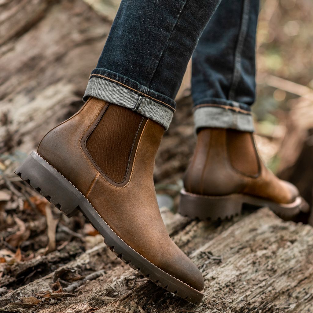 Noble's Walk Goodyear Welt Chelsea Boot – Desert Tan