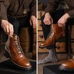 Noble's Walk Outlander Goodyear Welt Service Boot – Mocha Brown