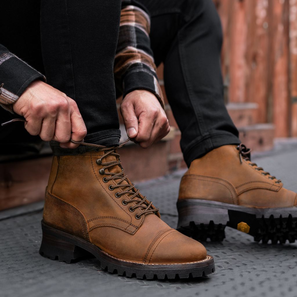 Nobles Walk Outlander Goodyear Welt Service Boot – Saddle Brown