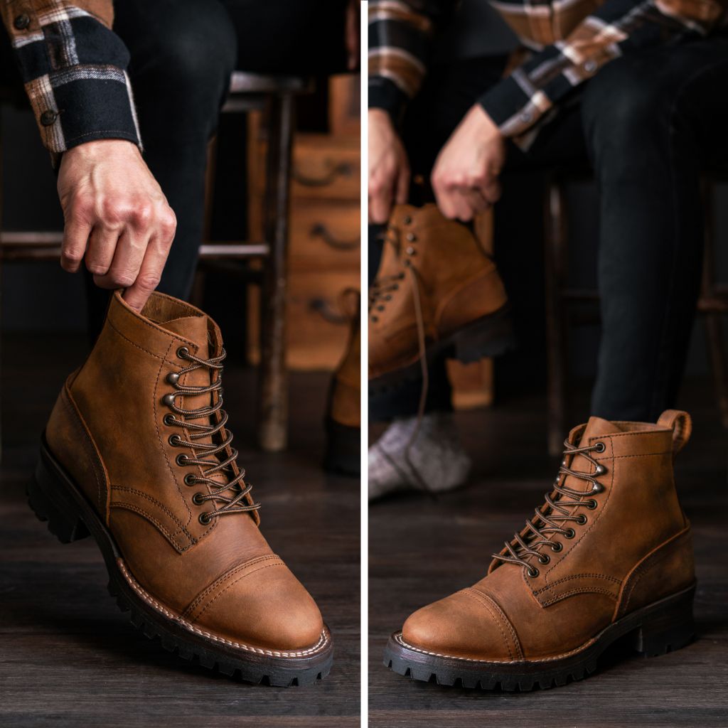 Nobles Walk Outlander Goodyear Welt Service Boot – Saddle Brown