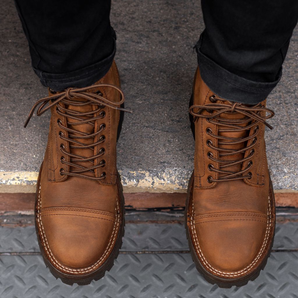 Nobles Walk Outlander Goodyear Welt Service Boot – Saddle Brown