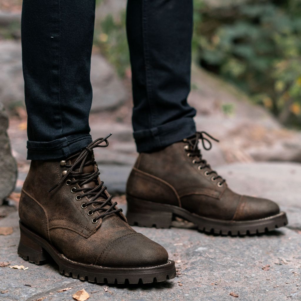 Noble's Walk Outlander Goodyear Welt Service Boot – Stone Ash