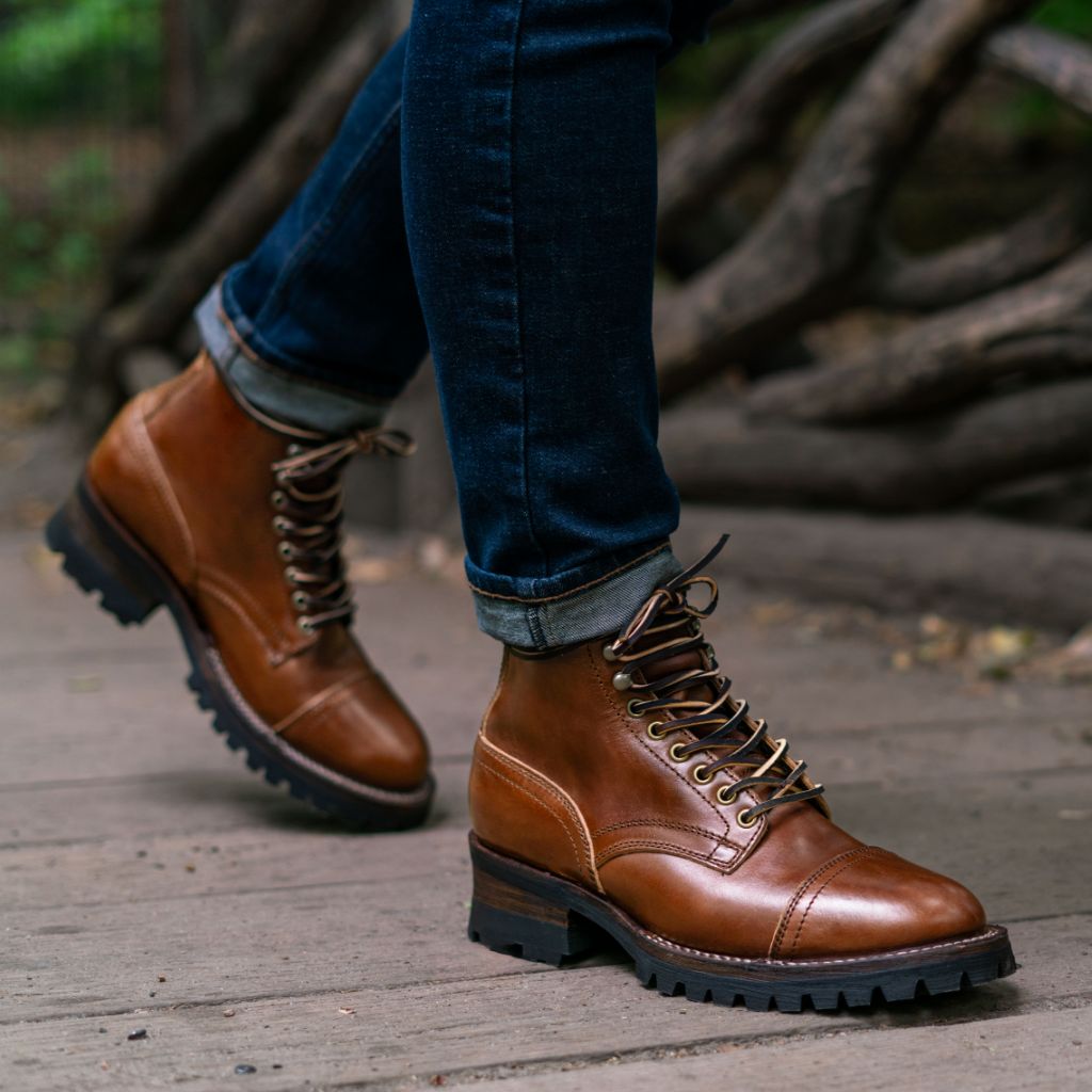 Noble's Walk Outlander Goodyear Welt Service Boot – Terra Brown