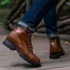 Noble's Walk Outlander Goodyear Welt Service Boot – Terra Brown