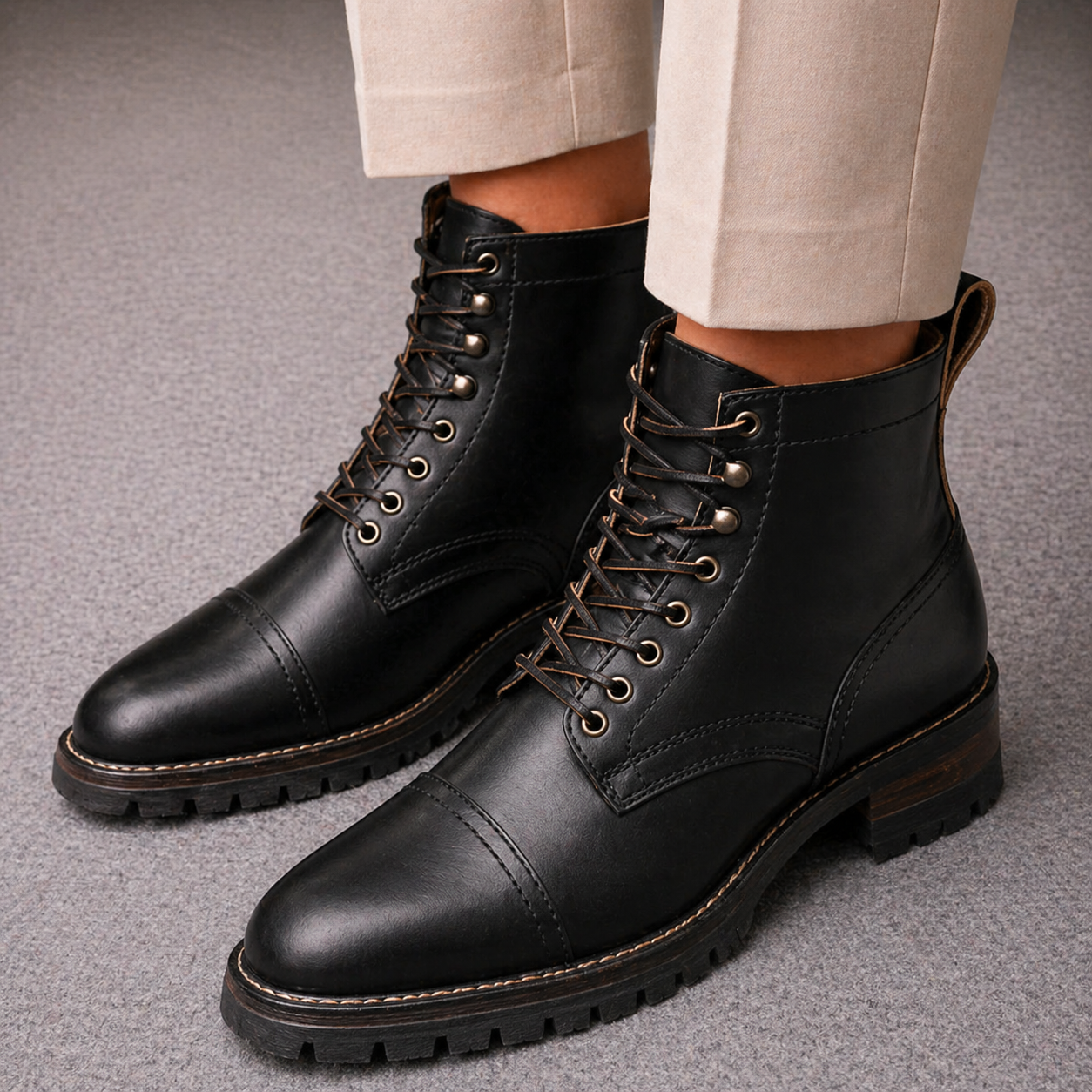Noble's Walk Outlander Goodyear Welt Service Boot – Ironwood Black