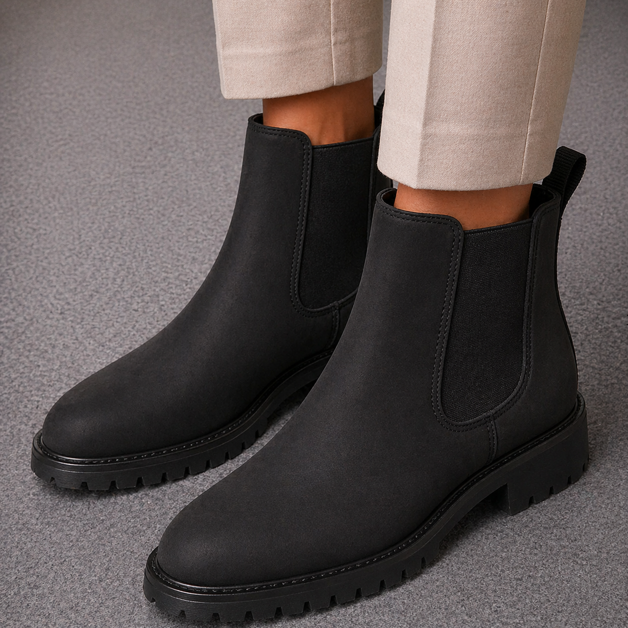 Noble's Walk Regent Goodyear Welt Chelsea Boot – Carbon Black