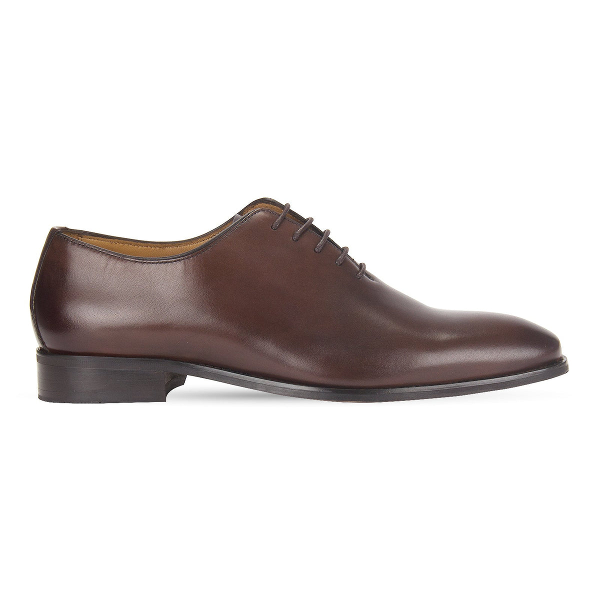 BELFORD leather wholecut Oxford shoe