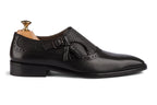 ARTURO - BLACK PATINA LEATHER SHOES