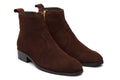 DORTMUND - BROWN SUEDE CUBAN HEEL BOOT