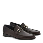 Classic Leather Horsebit-Buckled Loafer for Men