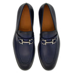 Penny Plaque Leather Loafers