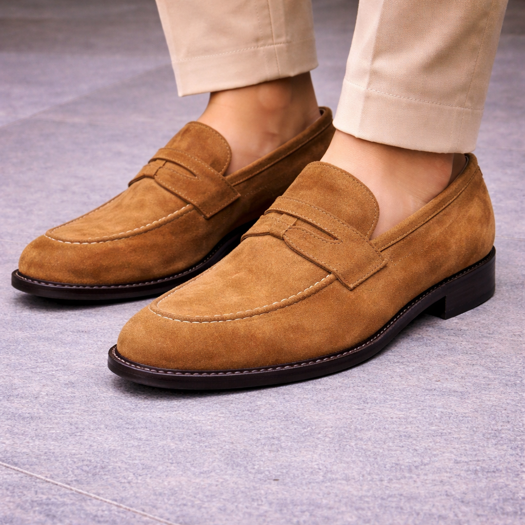 PENNY LOAFERS | PATINA SUEDE