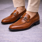 CLOVE | TAN LOAFERS