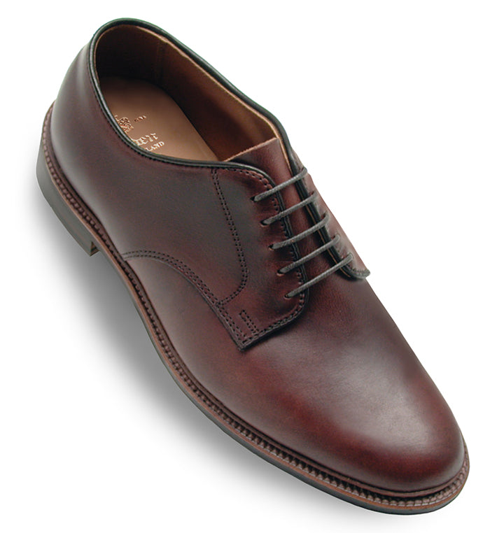 Unlined Plain Toe Blucher lace up (Brown Chromexcel)