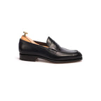 Carmina Black Penny Loafers