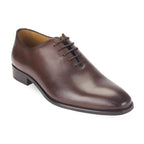 BELFORD leather wholecut Oxford shoe