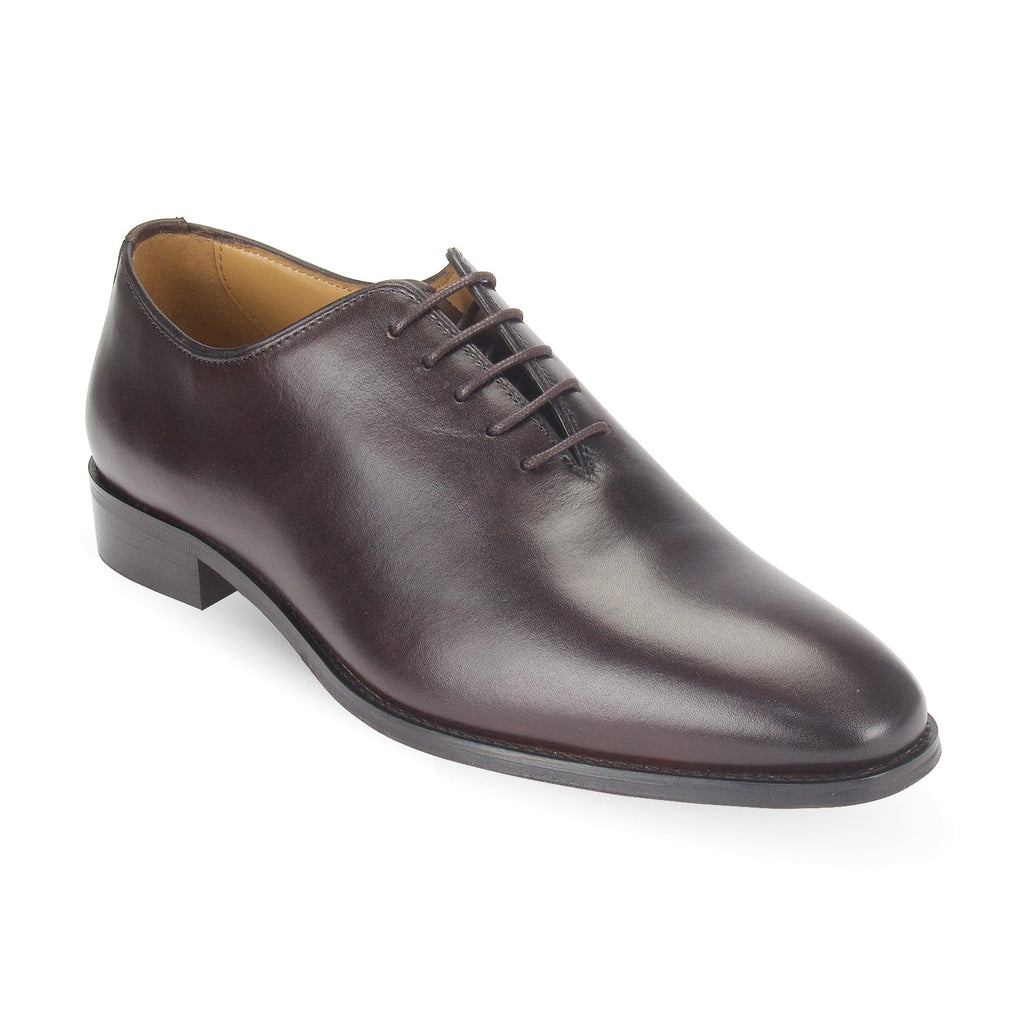 BELFORD leather wholecut Oxford shoe