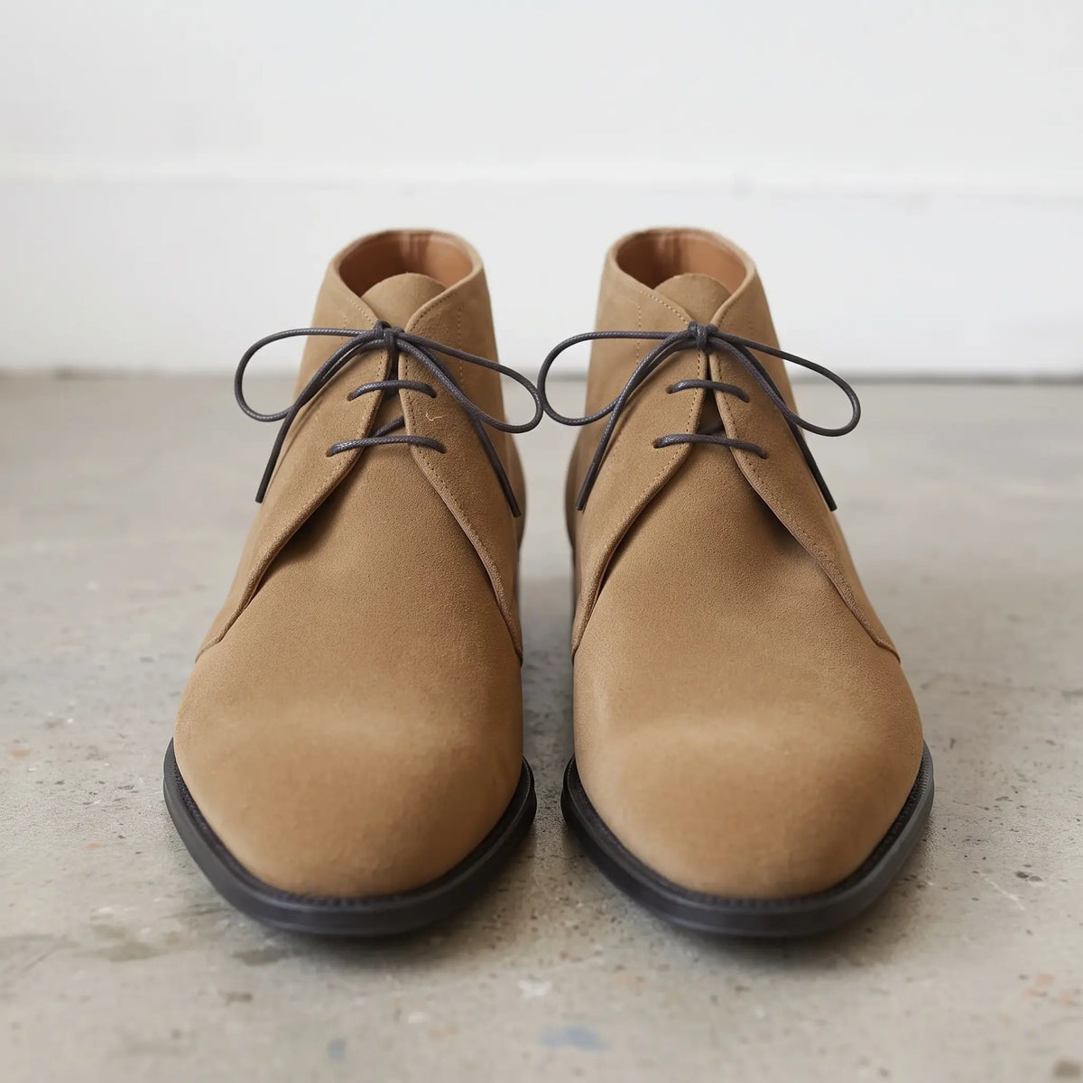 Men's Tan Suede Chukka Boots — Gopham