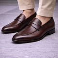 MILLED | BROWN LOAFERS
