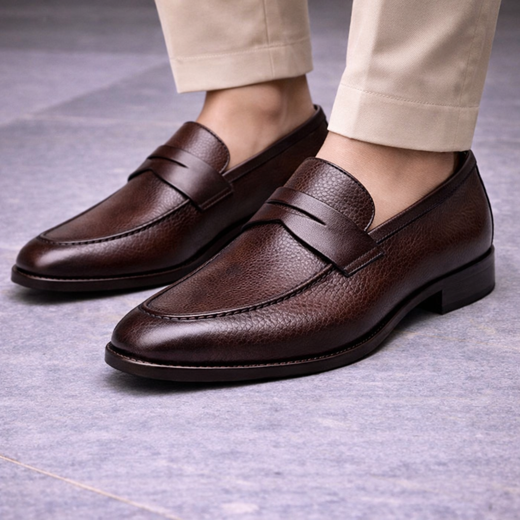 MILLED | BROWN LOAFERS