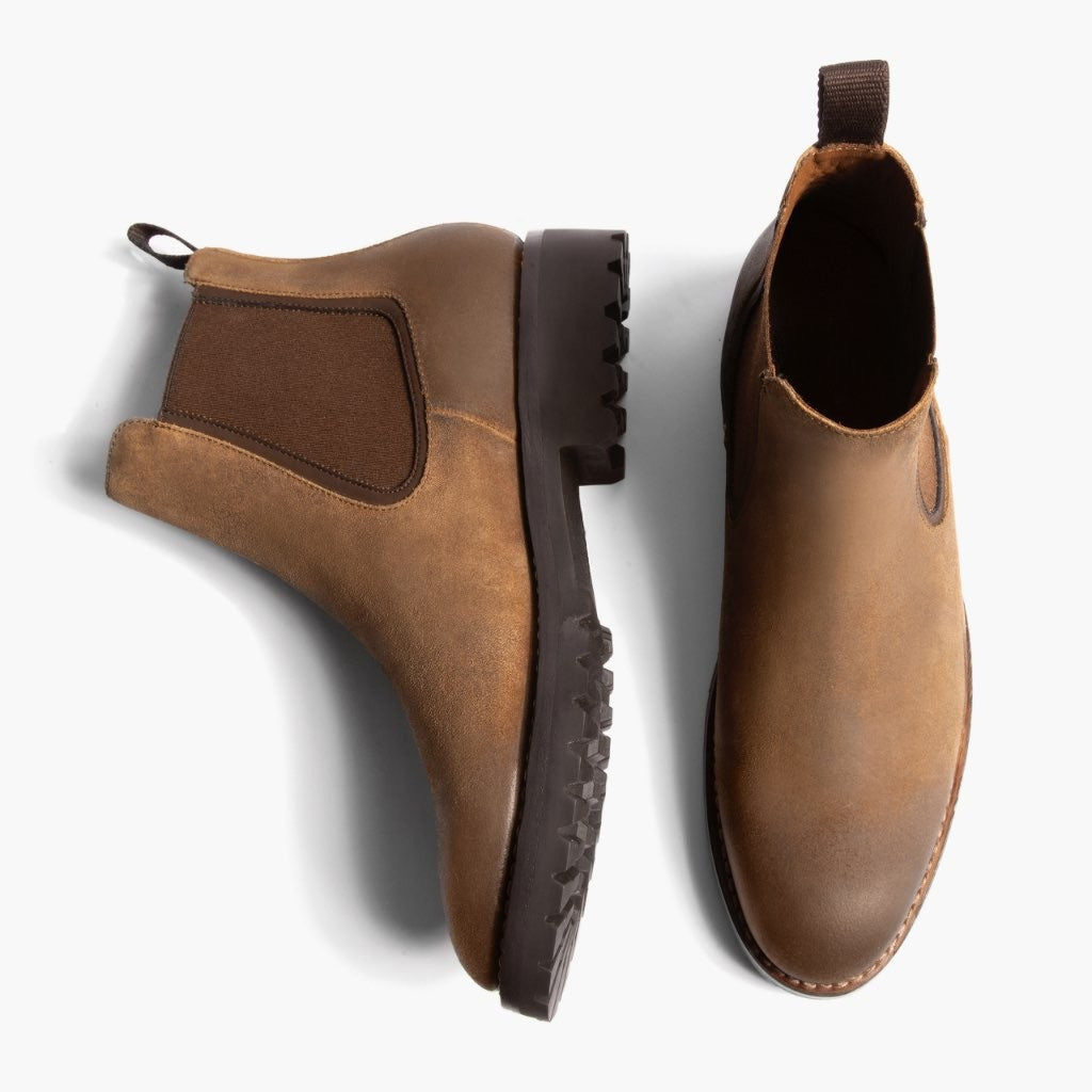 Noble's Walk Goodyear Welt Chelsea Boot – Desert Tan