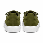 Green Suede Nino Lace Up Sneakers