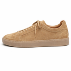 Tan Suede Sport Sneakers with Honey Colour Sole- Summer Collection