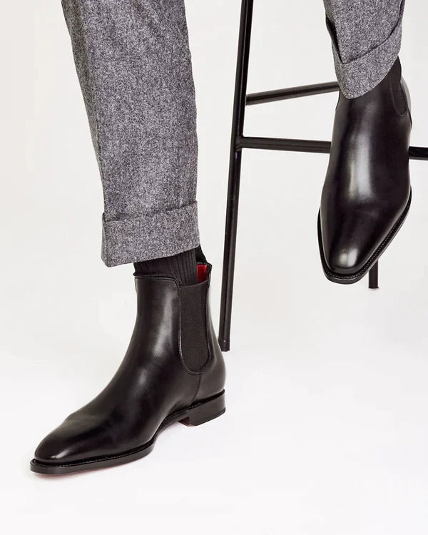 Black Chelsea Boot | Full Grain Leather