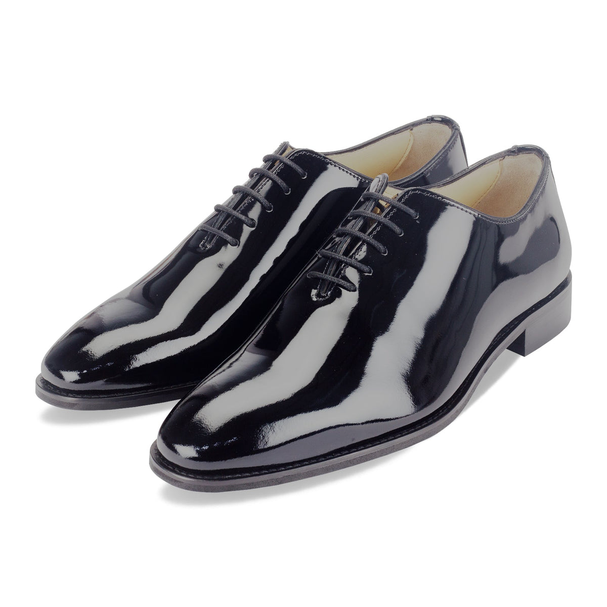 BELFORD leather wholecut Oxford shoe