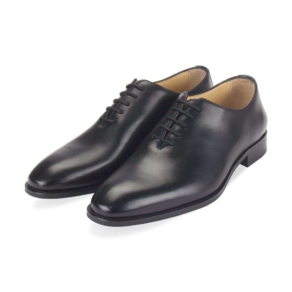 BELFORD leather wholecut Oxford shoe