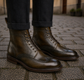 Kenya Burch Lace-Up Boots