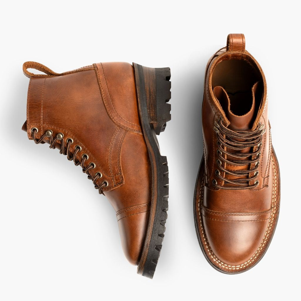 Noble's Walk Outlander Goodyear Welt Service Boot – Harvest Brown