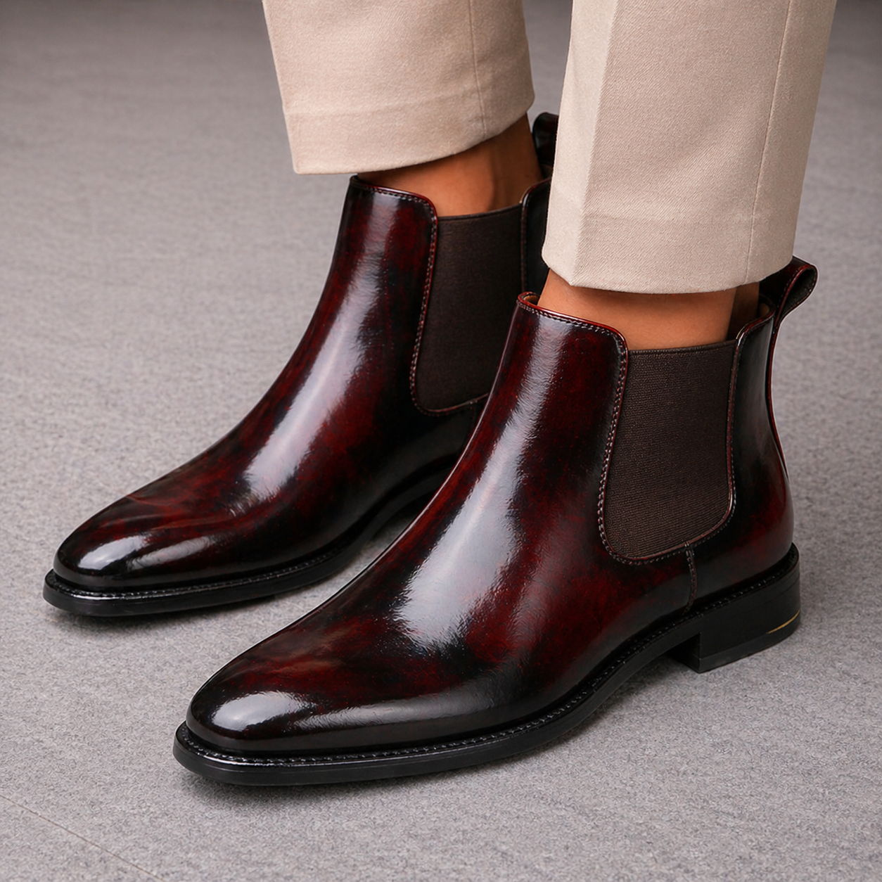 Premium Chelsea Boots – Premium Men’s Leather Boots with Classic Style & Superior Comfort