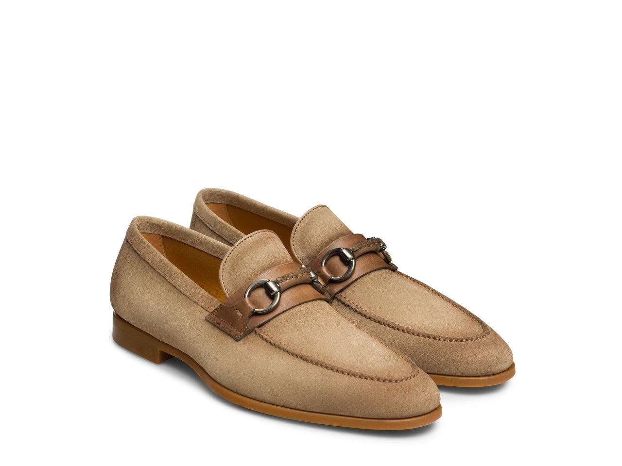DIEGO | CREAM SUEDE LOAFERS