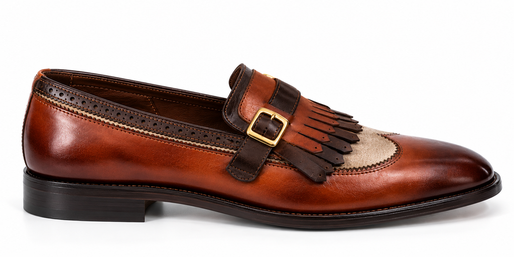 kiltie brogue loafer