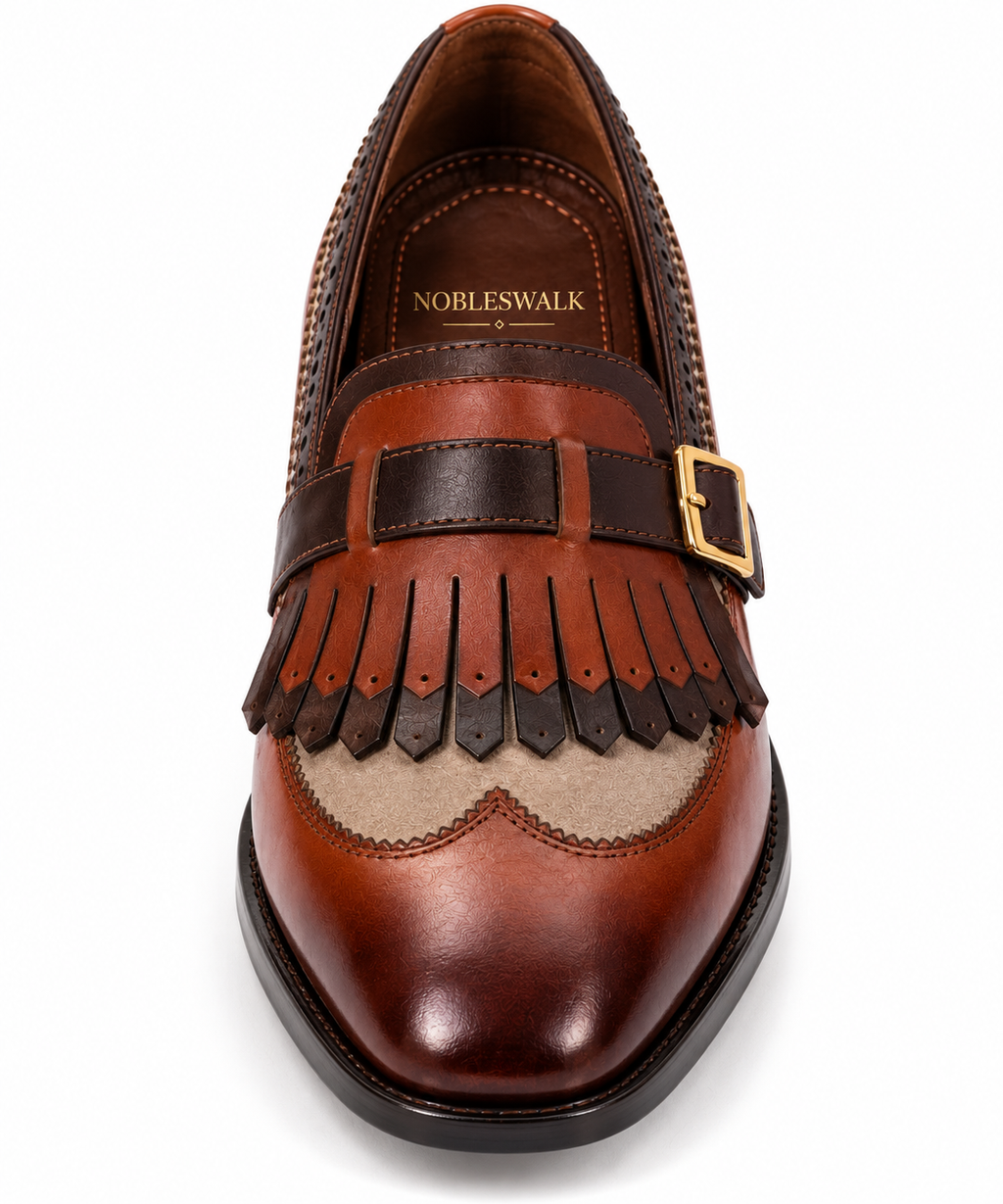 kiltie brogue loafer