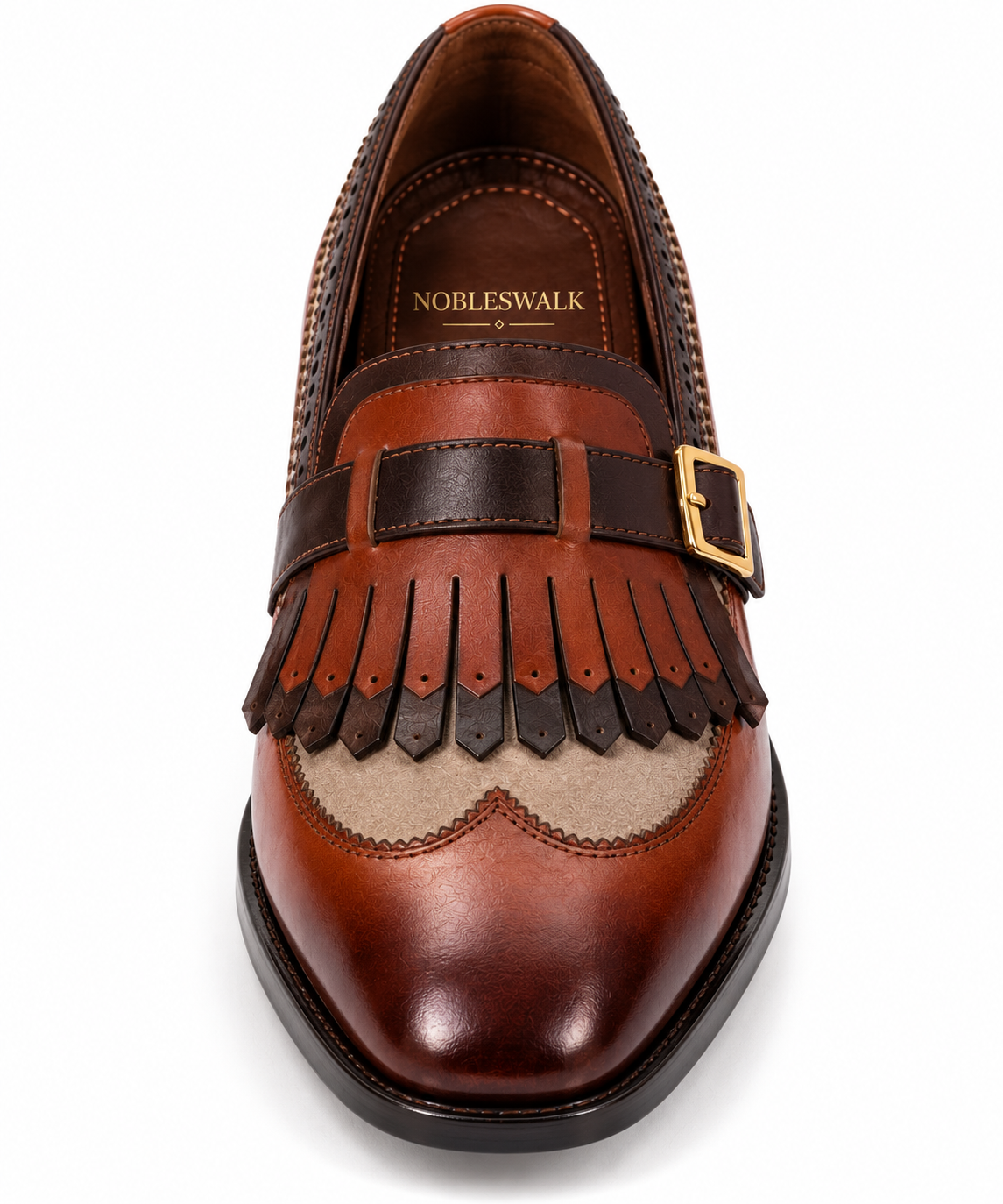 kiltie brogue loafer