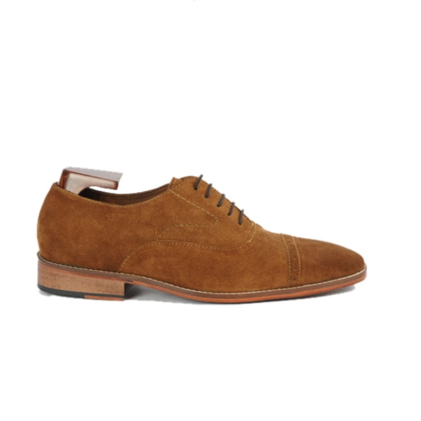 Captoe Suede Leather Shoes