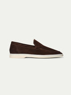 YACHT LOAFERS | CHOCOLATE SUEDE