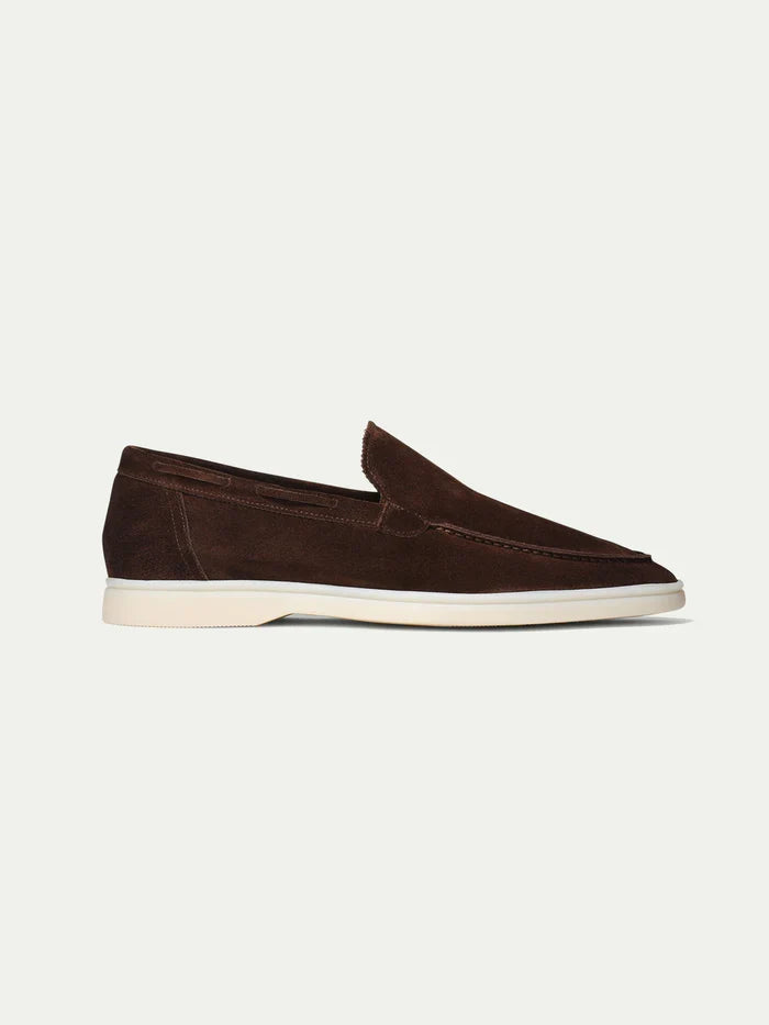 YACHT LOAFERS | CHOCOLATE SUEDE