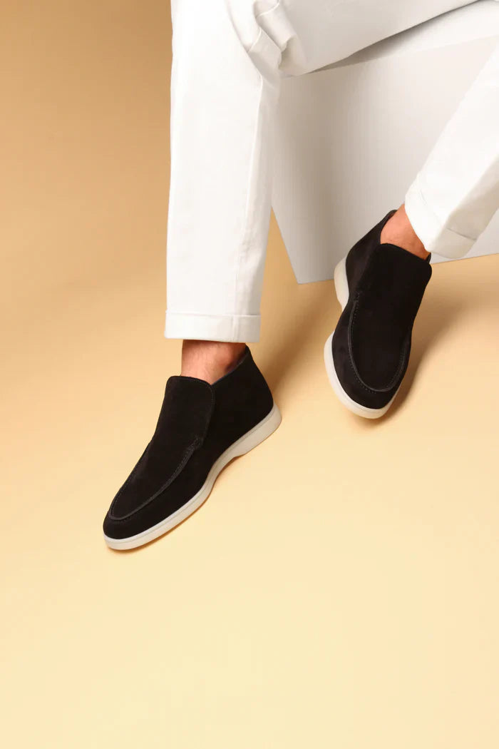 ALAM LOAFERS | BLACK SUEDE